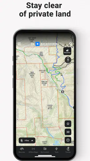 onX Backcountry Trail Maps GPS screenshot 6