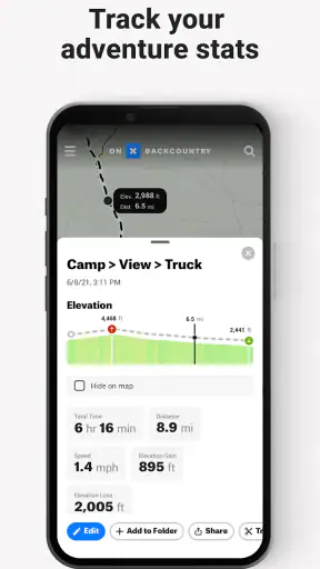 onX Backcountry Trail Maps GPS screenshot 7