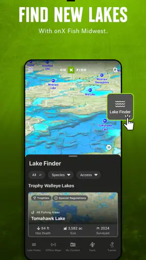 onX Fish: Midwest Fishing App screenshot