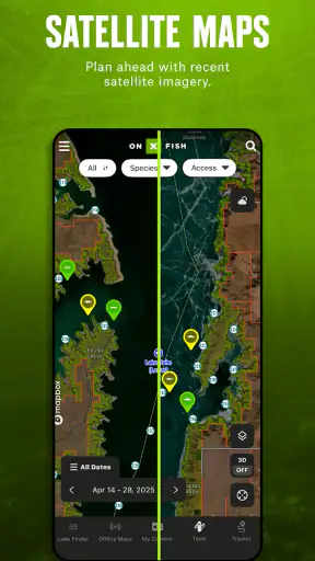 onX Fish: Midwest Fishing App screenshot