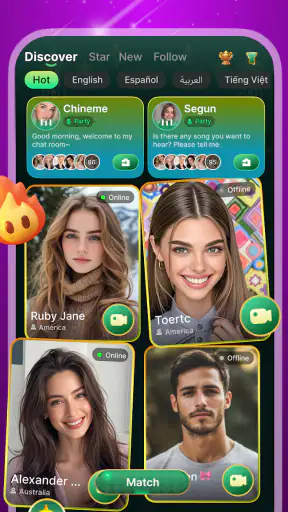 OohYeah - Video Chat & Call screenshot