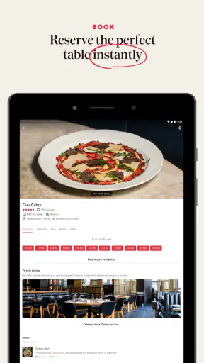 OpenTable screenshot 11