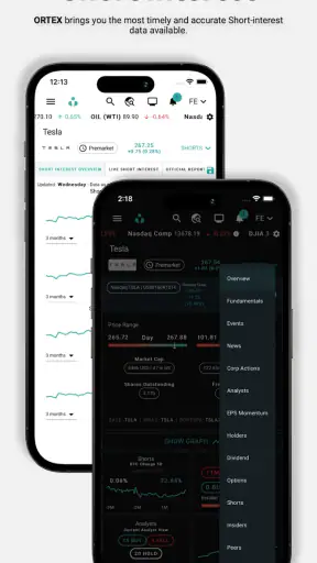 ORTEX - Stock Market Analytics screenshot 11