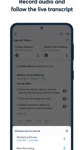 OtterAI Transcribe Voice Notes screenshot