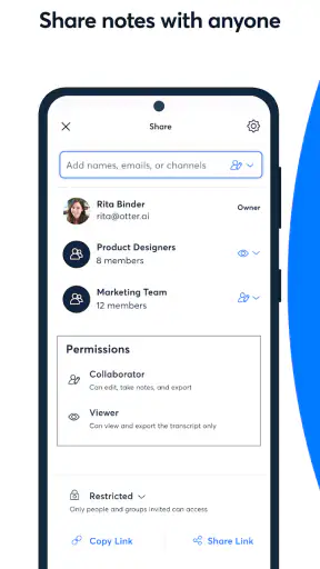 OtterAI Transcribe Voice Notes screenshot