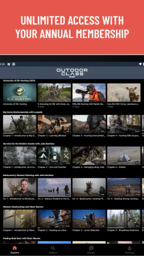 OutdoorClass: Hunting Courses screenshot 11