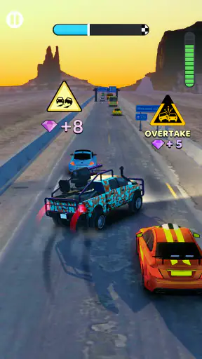 Overtake Rush 3D: Car Game screenshot 10