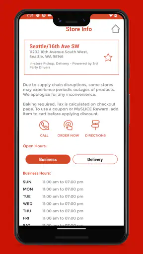 Papa Murphy’s Pizza screenshot