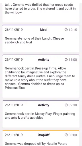Parent Portal screenshot