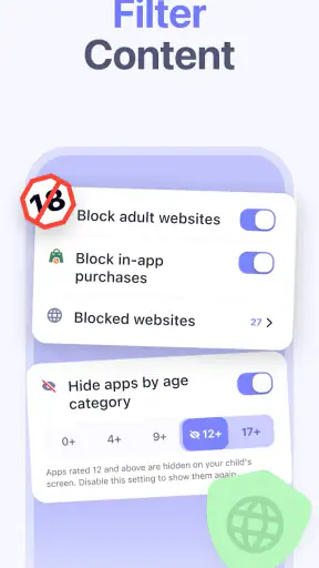 Parental Control App - Kidsee screenshot