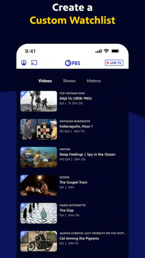 PBS: TV Shows & Documentaries screenshot