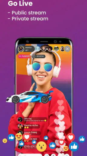 Peegle Live - Live Stream screenshot