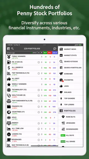 PennyGems: Screen Penny Stocks screenshot