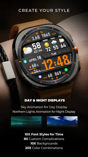 PER8 Digital Watch Face screenshot 10