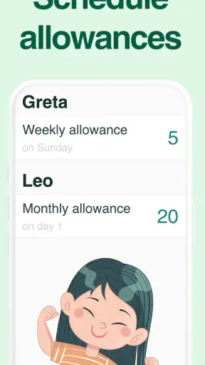 Piggy Bank Allowance - Bomad screenshot
