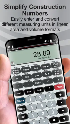 Pipe Trades Pro Calculator screenshot