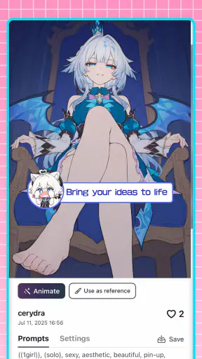 PixAI: AI Anime Art Generator screenshot 11