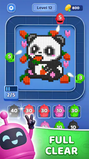Pixel Blast: Robot Shooter screenshot