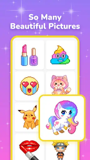 Pixel Coloring-Color by number screenshot