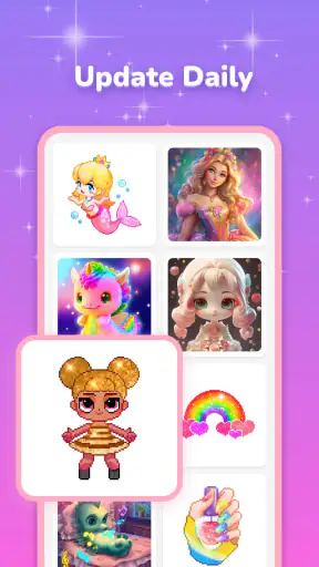Pixel Coloring-Color by number screenshot 10