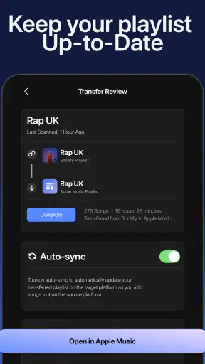 Playlist Transfer for My Music screenshot 11