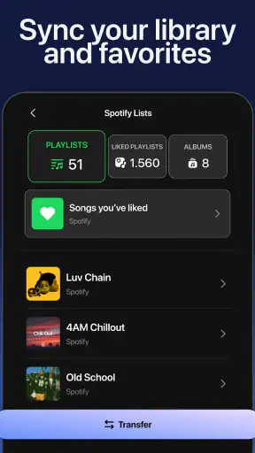 Playlist Transfer for My Music screenshot 9
