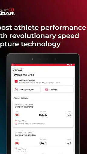 Pocket Radar® Sports screenshot 9