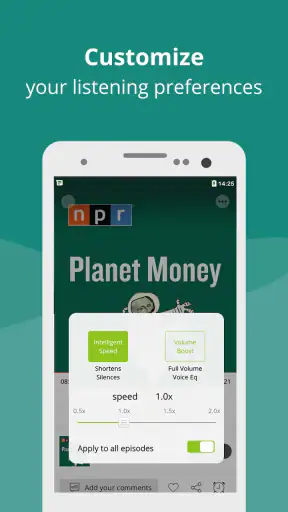 Podcast Player App - Podbean screenshot