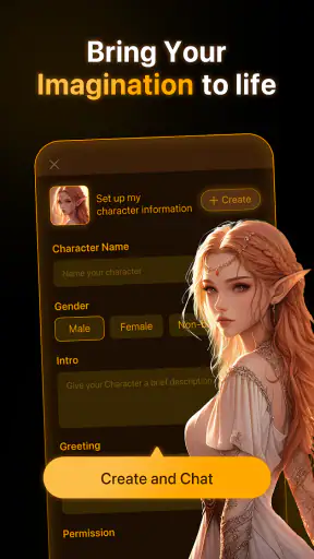 PolyBuzz: Chat with AI Friends screenshot