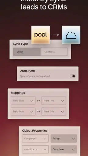 Popl: AI Lead Capture screenshot