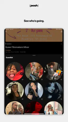 Posh – Create & Find Events screenshot 10