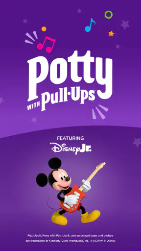 Potty with Pull-Ups ft. Disney screenshot