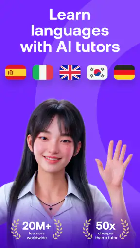 Praktika – AI Language Tutor screenshot