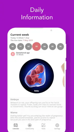 Pregnancy Tracker and Baby App screenshot 10