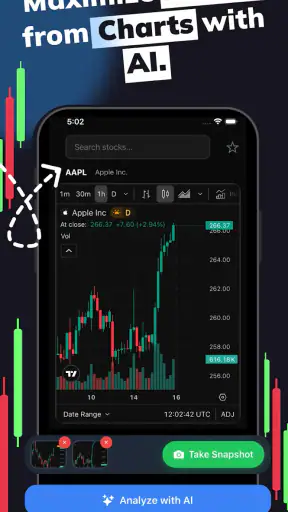 Profit AI trading signals bot screenshot