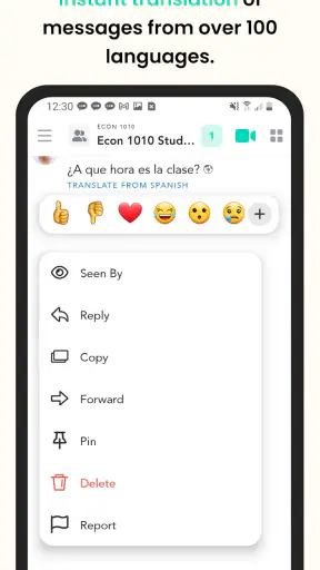 Pronto Team Communication screenshot