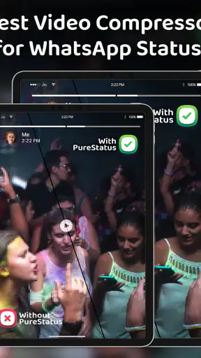 PureStatus: ByeBye Blur Status screenshot 11
