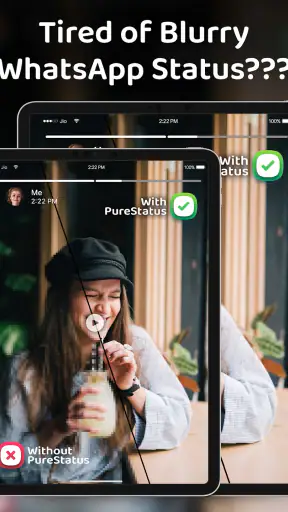 PureStatus: ByeBye Blur Status screenshot 9