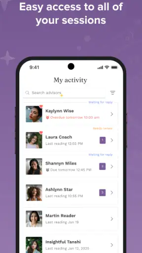 Purple Ocean Psychic Readings screenshot
