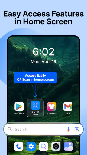 QR & Barcode Scanner Launcher screenshot