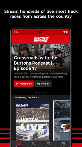RacingAmerica.tv screenshot