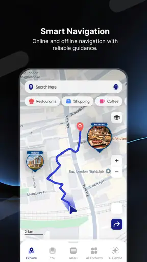Radar GO-X: HUD, GPS, Maps screenshot 10