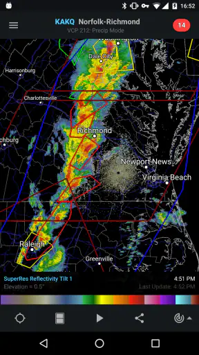 RadarScope screenshot