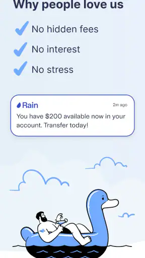 Rain Instant Pay screenshot