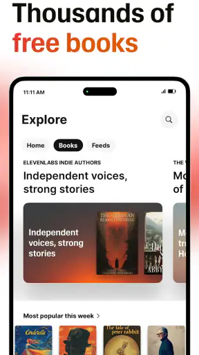 ElevenReader: Read Books Aloud screenshot 8
