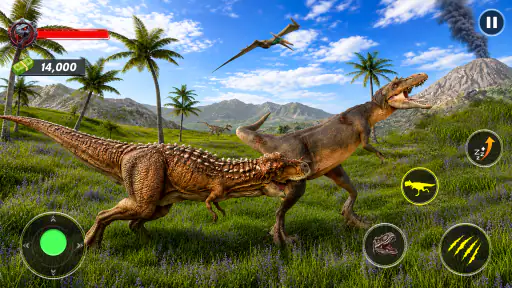Real Jurassic Dino Revolt Game screenshot 11