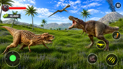 Real Jurassic Dino Revolt Game screenshot 12