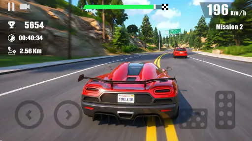 Real Traffic Car Simulator 3D screenshot 5