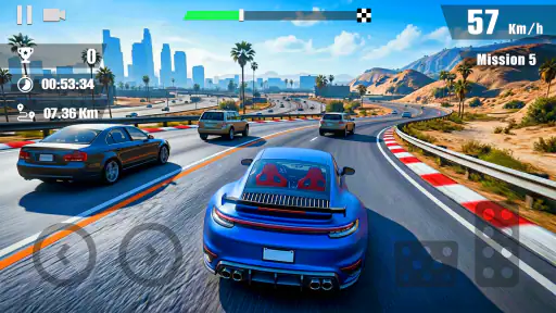Real Traffic Car Simulator 3D screenshot 8