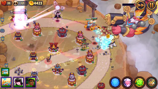 Realm Defense: Hero Legends TD screenshot